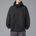 Men's Windproof Waterproof Hooded Jacket - Outdoor Adventure Gear