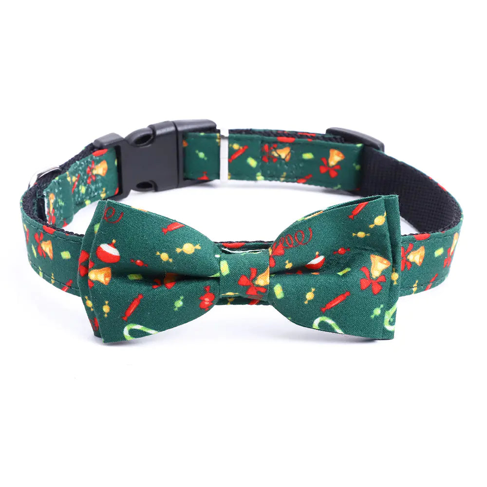 Large Dog Bow for Christmas Pet Collar | New