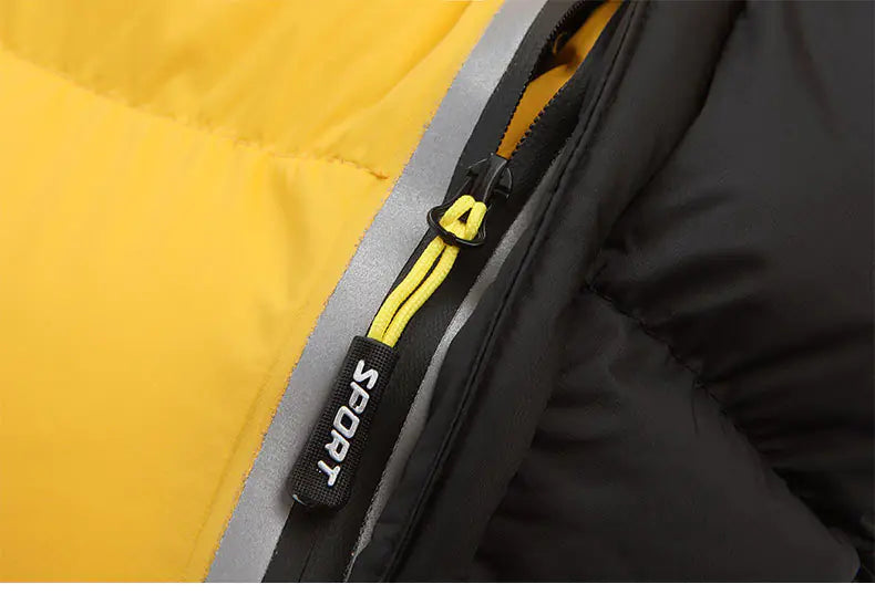 2019 Winter Outdoor Men's Thick Hooded Jacket