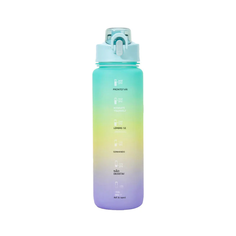 1L Gradient Sports Water Bottle - BPA-Free Cycling & Hiking Hydration
