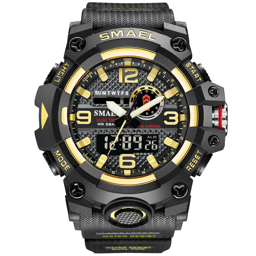 Men's Waterproof Outdoor Multi-functional Luminous Watch