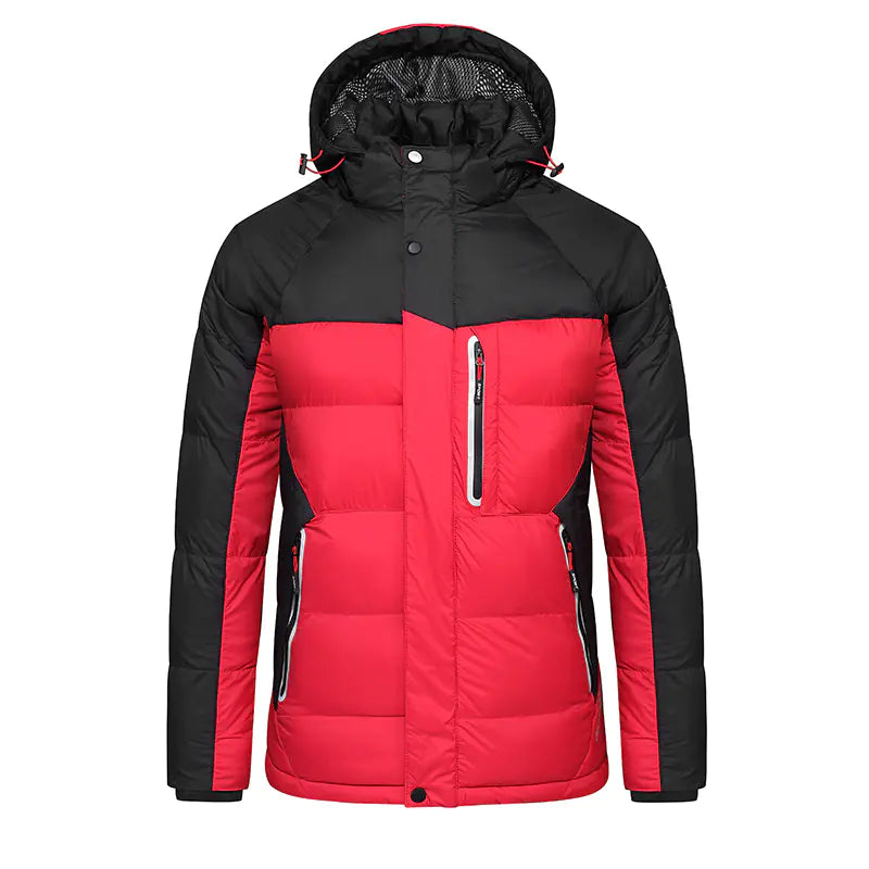 2019 Winter Outdoor Men's Thick Hooded Jacket