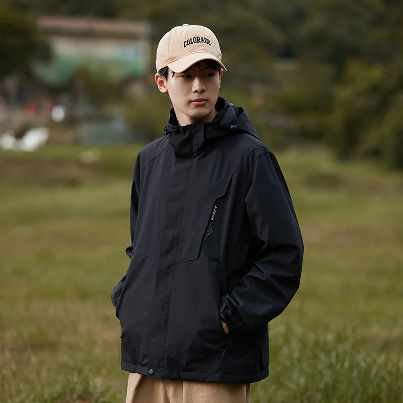 Multicolor Outdoor Coat