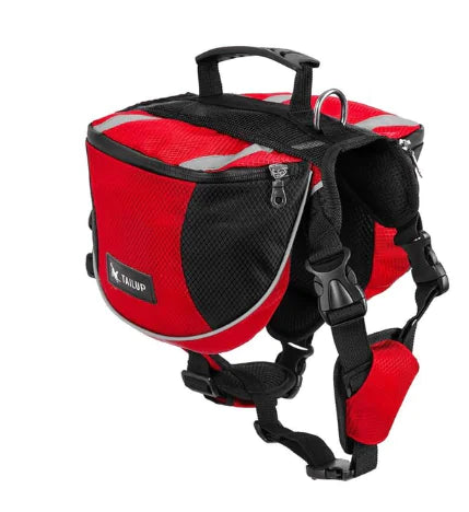 Pet Harness with Backpack for Outdoor Adventures