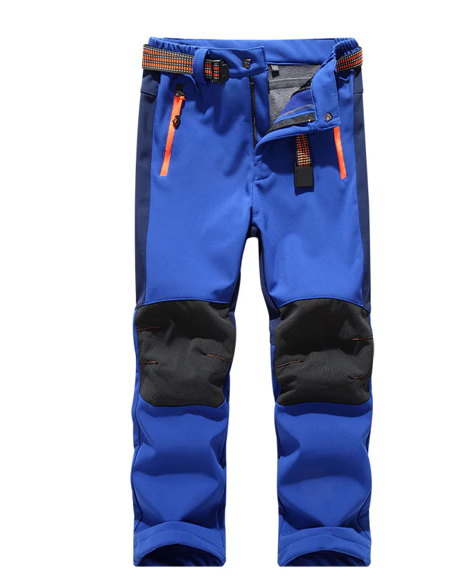 Children's Soft Shell Pants for Outdoor Activities