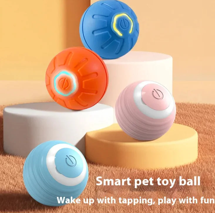 Smart Interactive Dog Toy Ball - Motion Activated Automatic Rolling Ball for Active Dogs | 42mm