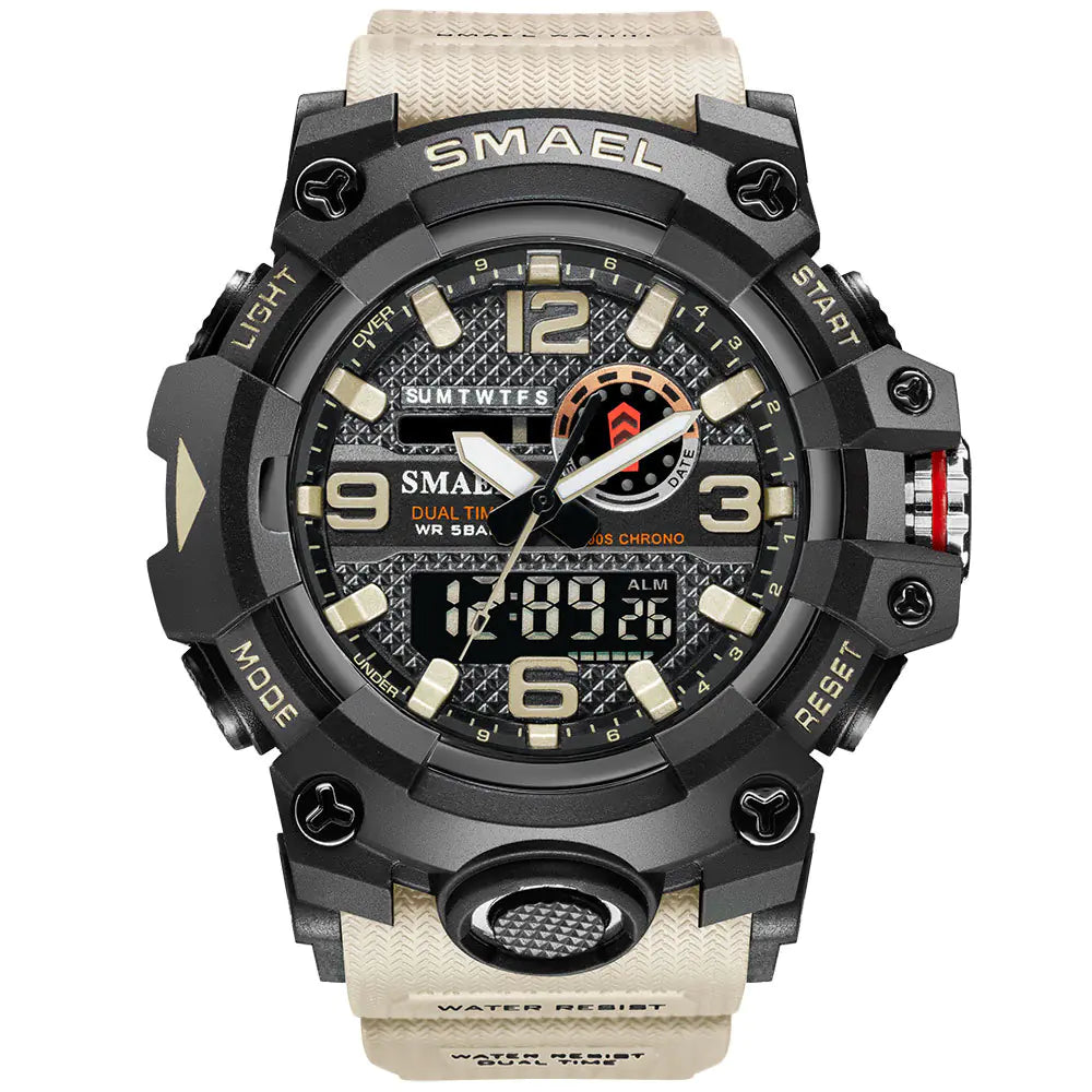 Men's Waterproof Outdoor Multi-functional Luminous Watch