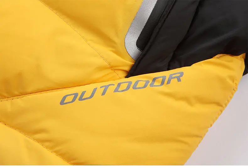 2019 Winter Outdoor Men's Thick Hooded Jacket
