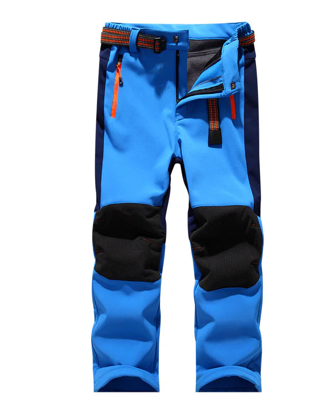 Children's Soft Shell Pants for Outdoor Activities