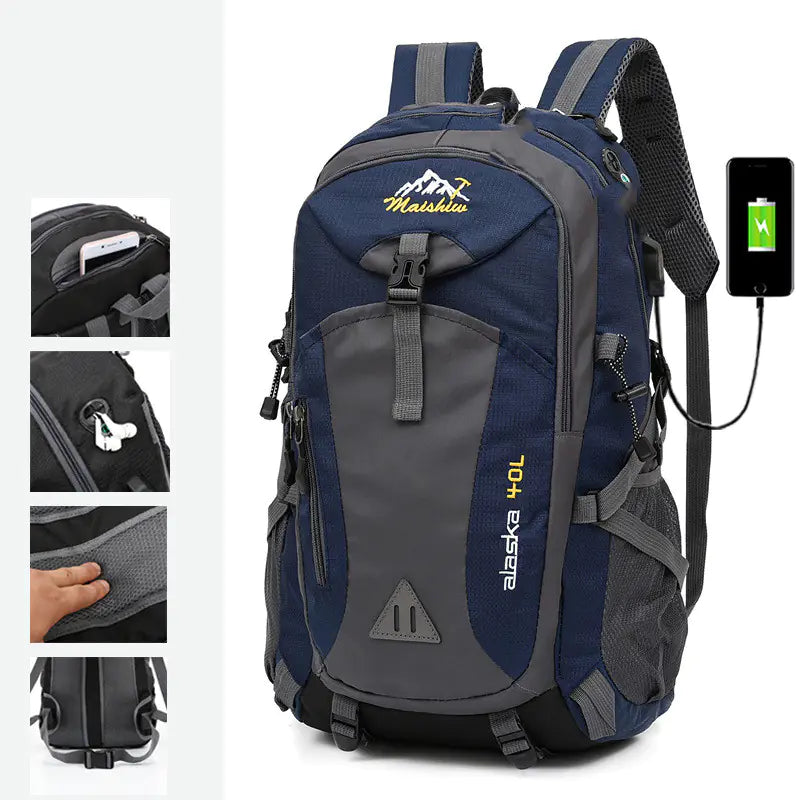 Large-Capacity Lightweight Outdoor Hiking Bag