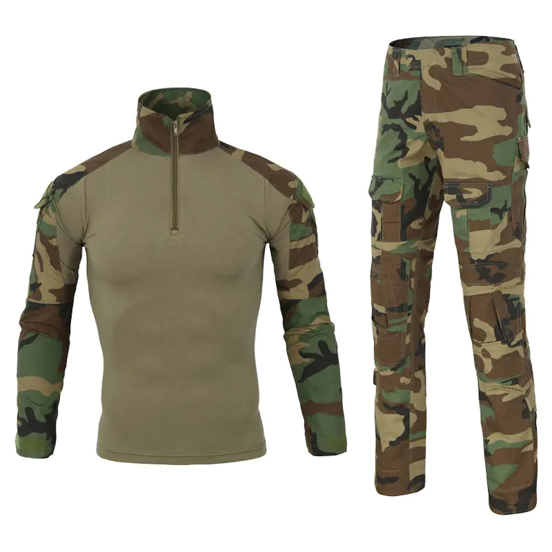 ESDY Outdoor Camouflage Frog Training Suit Set