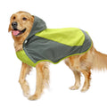 Waterproof Dog Raincoat with Reflective Stripes