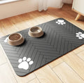 Quick-Dry Diatom Pet Feeding Mat - Non-Slip Absorbent Food & Water Bowl Mat for Dogs & Cats