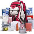 72 Hour Emergency Survival Backpack - Red Deluxe Kit for 1 Person