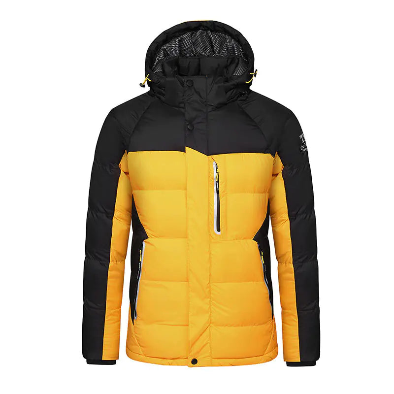 2019 Winter Outdoor Men's Thick Hooded Jacket