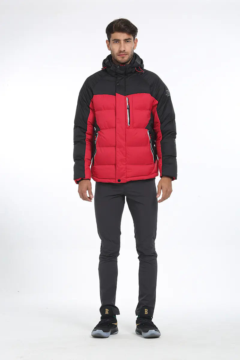 2019 Winter Outdoor Men's Thick Hooded Jacket